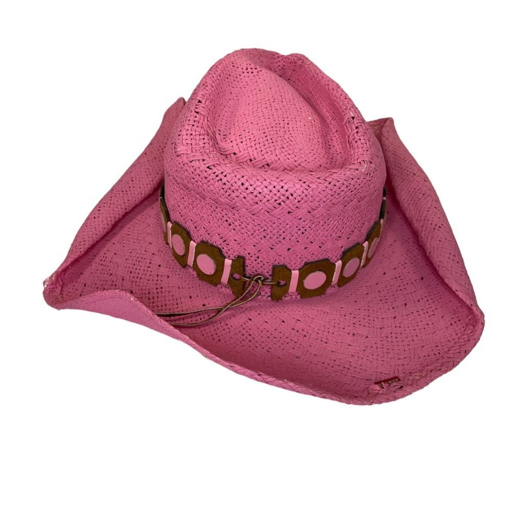 Bullhide Hot Pink Cowboy Cowgirl Hat Small Ultimate Party Accessory - Picture 2 of 10